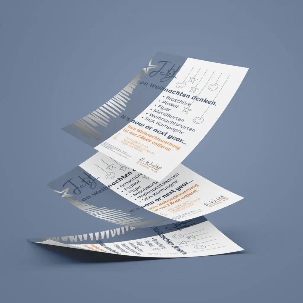 Weihnachtsflyer