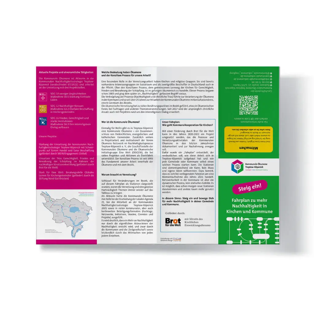 Kommunale Ökumene Nachhaltigkeits Fahrplan