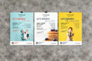 Kitchen & Bar: Poster für Brunch